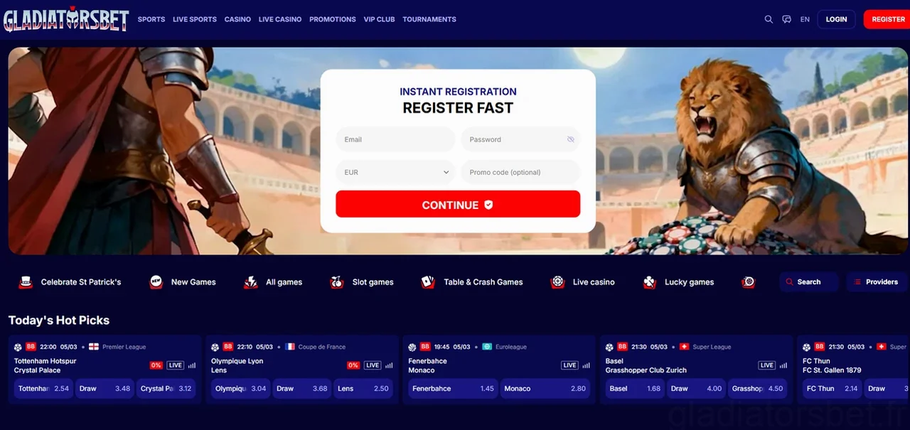 Gladiatorsbet Casino Casino